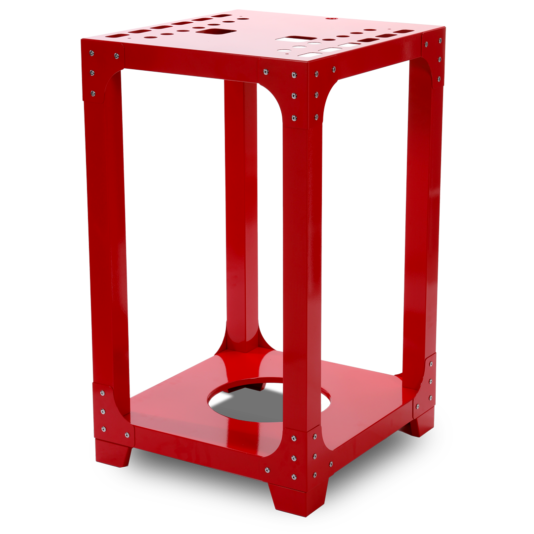 Oven Stand Red Hot-dip Galvanized