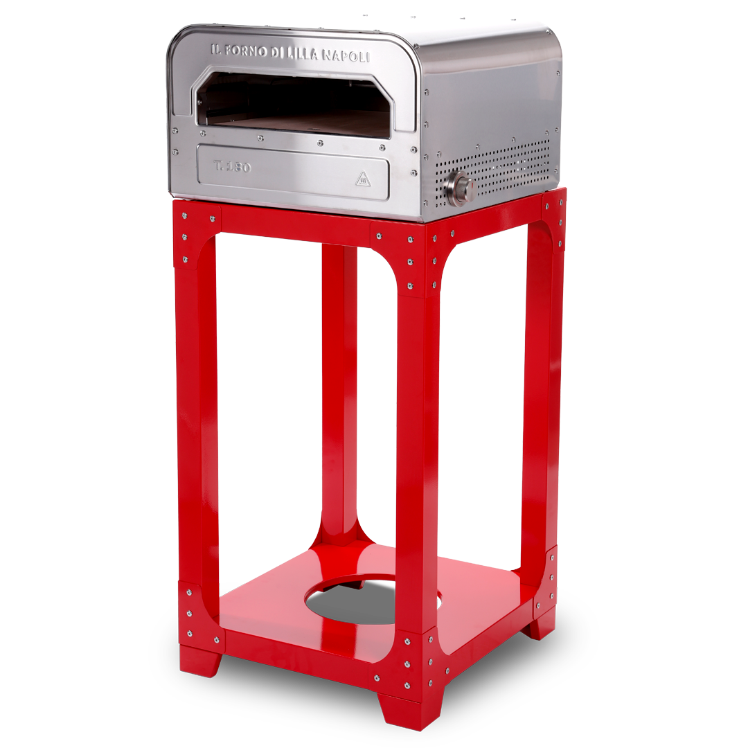 Oven Stand Red Hot-dip Galvanized