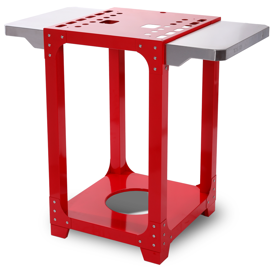 Oven Stand Red Hot-dip Galvanized